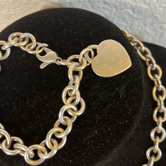 Tiffany Sterling Silver Necklace & Bracelet Set - Picture 3 of 8